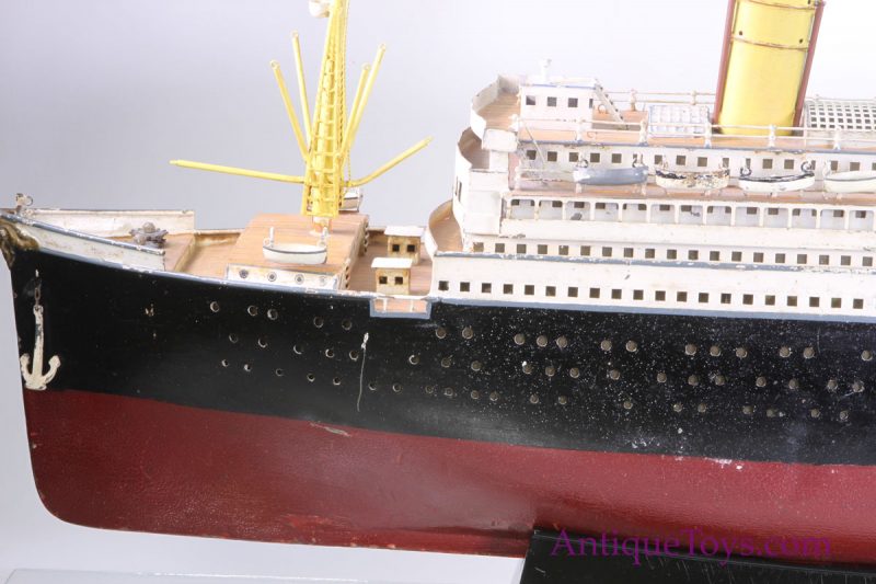 Marklin Tin Ship for Norddetscher Lloyd, Bremen for Sale <FONT COLOR="ff000 ">*SOLD*</font> - Image 8