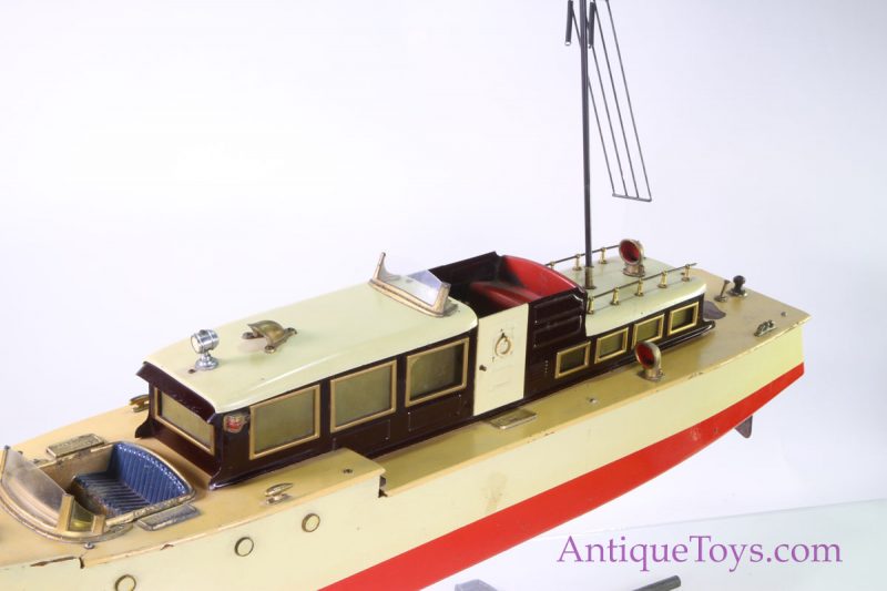 Orkin Craft Yacht Windup Boat <FONT COLOR="ff000 ">*SOLD*</font> - Image 2