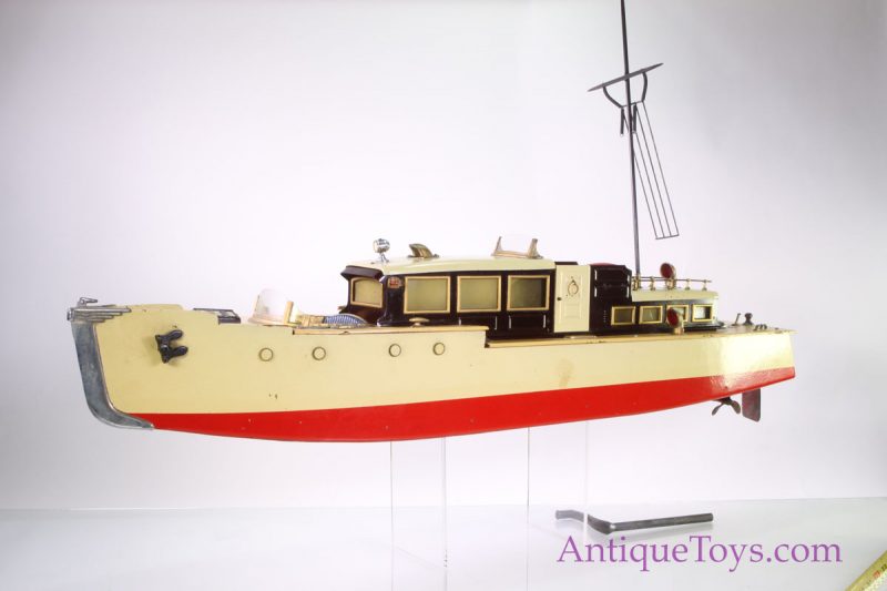 Orkin Craft Yacht Windup Boat <FONT COLOR="ff000 ">*SOLD*</font> - Image 7