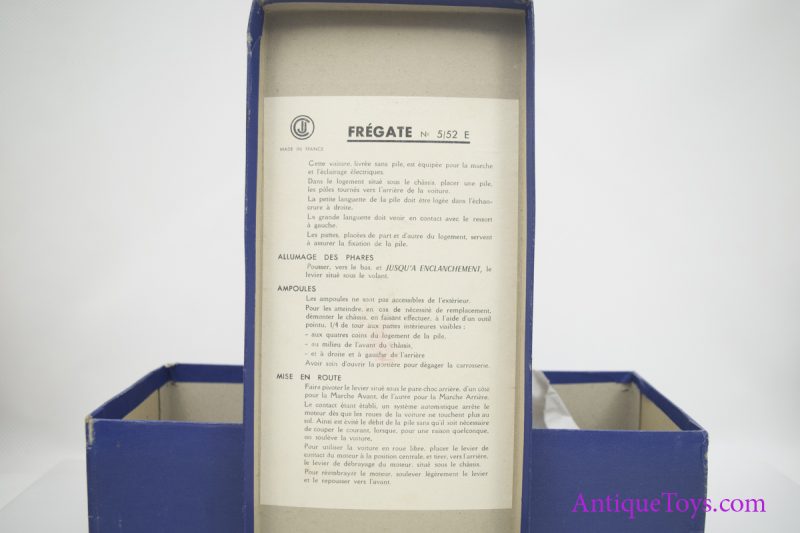 1950s Renault Fregate 5/52E Battery Op Car CIJ <FONT COLOR="ff000 ">*SOLD*</font> - Image 13