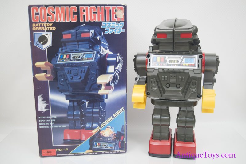 1970's Cosmic Fighter Robot and Box Horikawa Japan <FONT COLOR="ff000 ">*SOLD*</font>