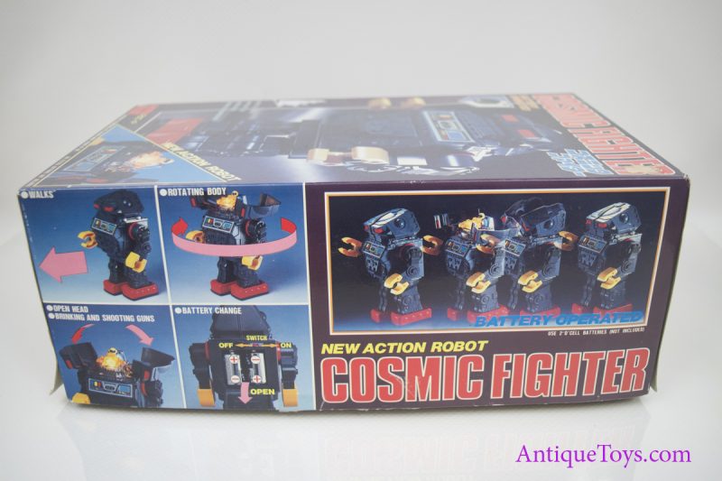1970's Cosmic Fighter Robot and Box Horikawa Japan <FONT COLOR="ff000 ">*SOLD*</font> - Image 9