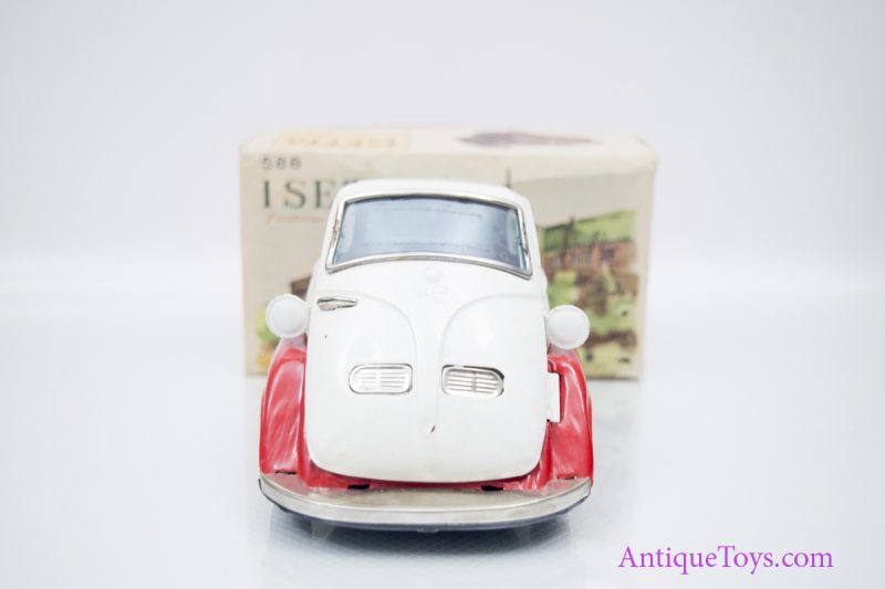Bandai BMW Isetta Friction Tin Car Toy 588 Japan <FONT COLOR="ff000 ">*SOLD*</font> - Image 3