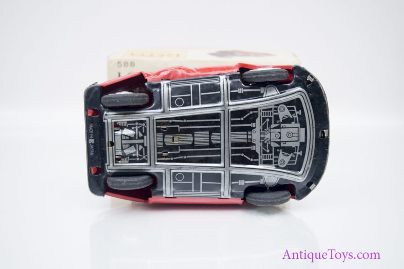 Bandai BMW Isetta Friction Tin Car Toy 588 Japan <FONT COLOR="ff000 ">*SOLD*</font> - Image 8