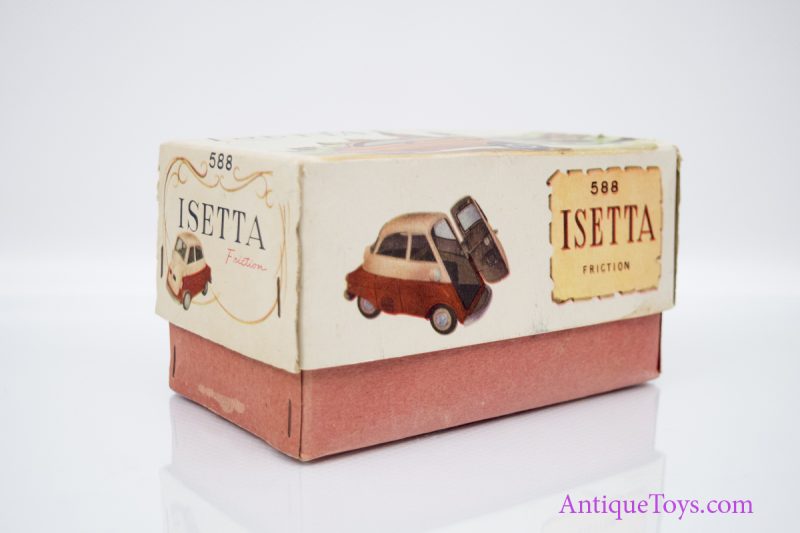 Bandai BMW Isetta Friction Tin Car Toy 588 Japan <FONT COLOR="ff000 ">*SOLD*</font> - Image 9