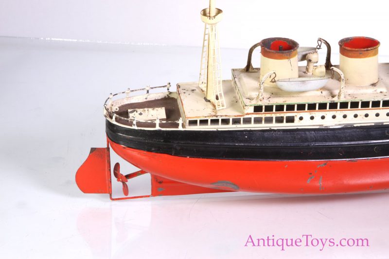 Fleischmann Red and Black Ocean Liner for  Sale <FONT COLOR="ff000 ">*SOLD*</font> - Image 6