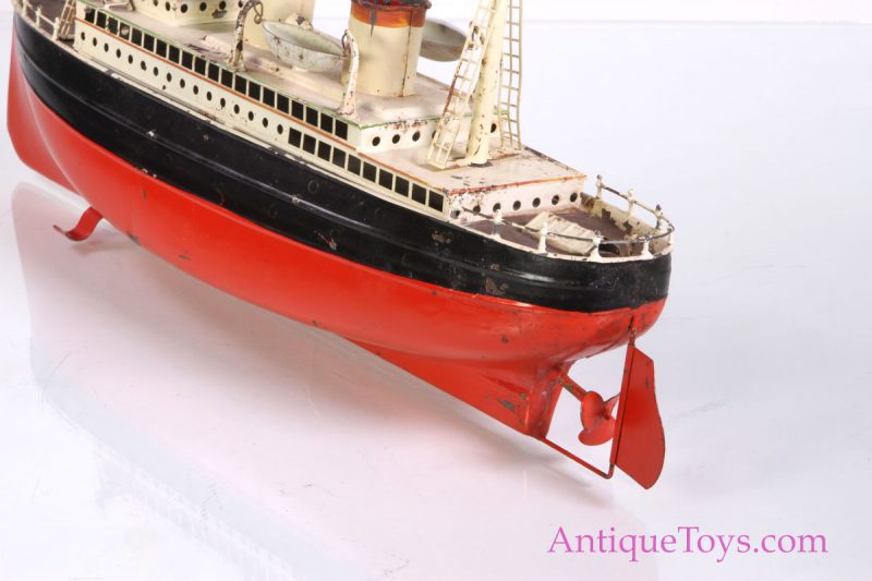 Fleischmann Red and Black Ocean Liner for  Sale <FONT COLOR="ff000 ">*SOLD*</font> - Image 7