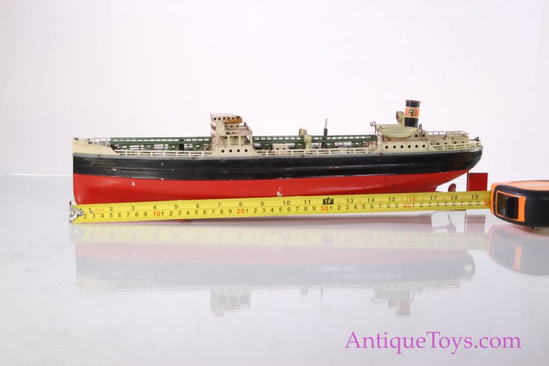 Fleischmann Tanker Boat #855 Tin Windup <FONT COLOR="ff000 ">*SOLD*</font> - Image 8