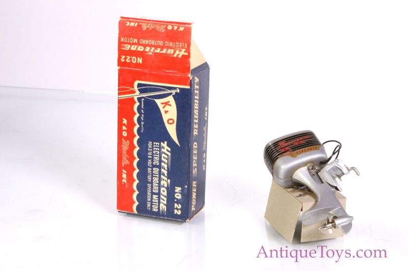 K&O Hurricane No. 22 Outboard Electric Motor for Sale <FONT COLOR="ff000 ">*SOLD*</font>