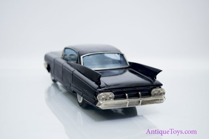 1961 Cadillac Sedan Tin Car Marusan Japan #3828 <FONT COLOR="ff000 ">*SOLD*</font> - Image 5