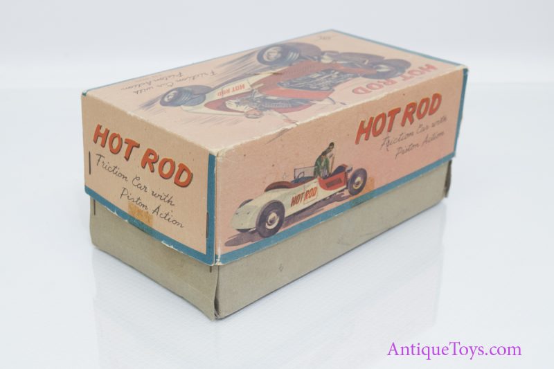 Hot Rod Friction Tin Car Piston Action by Nomura <FONT COLOR="ff000 ">*SOLD*</font> - Image 10