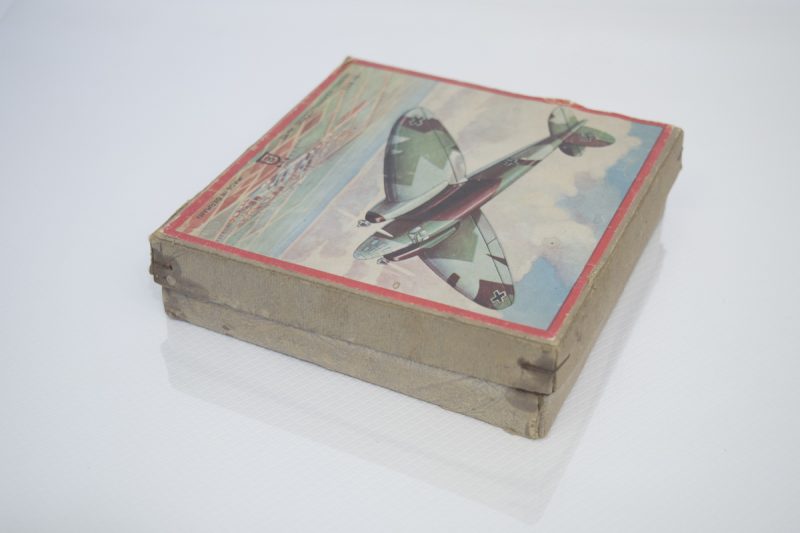 Pre-War Lehmann #833 Heinkel 111 Tin Plane Kit *Antique Toys E-Museum* - Image 9