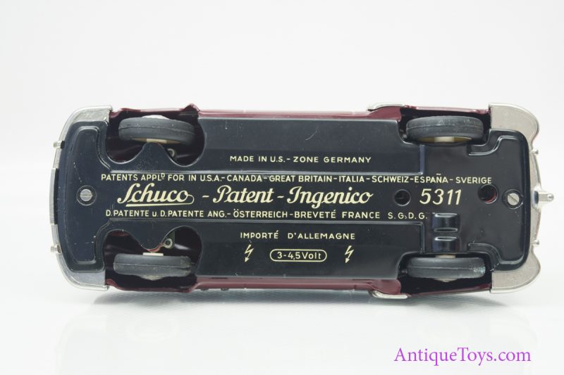 2 US Zone Germany Shucco Ingenico Tin Cars <FONT COLOR="ff000 ">*SOLD*</font> - Image 7