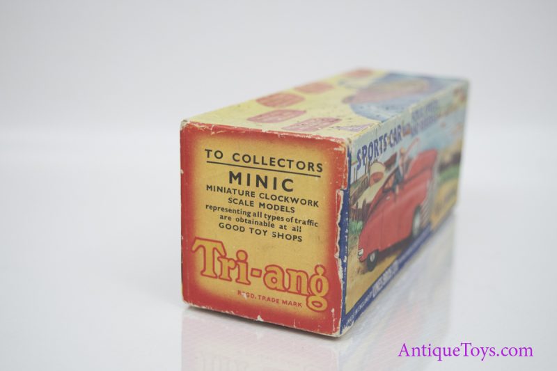 Lines Bros Tri-Ang #2 Minic Sports Car w/ Gear Select Tin Car <FONT COLOR="ff000 ">*SOLD*</font> - Image 8