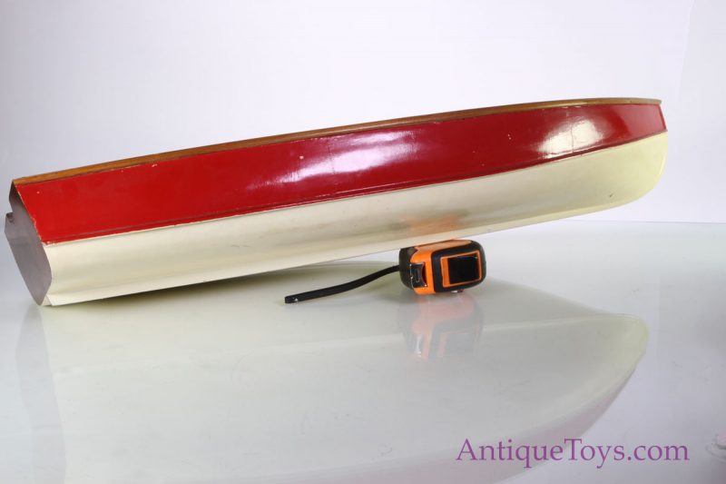 XL Wooden hand made Rowboat Toy <FONT COLOR="ff000 ">*SOLD*</font> - Image 3