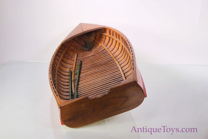 XL Wooden hand made Rowboat Toy <FONT COLOR="ff000 ">*SOLD*</font> - Image 6