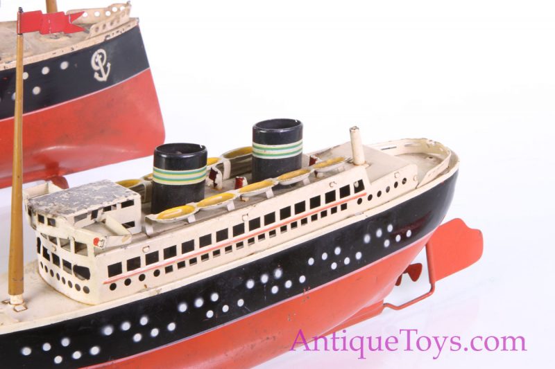 Arnold German Windup Tin Ships for Sale - #2025 <FONT COLOR="ff000 ">*SOLD*</font> - Image 7