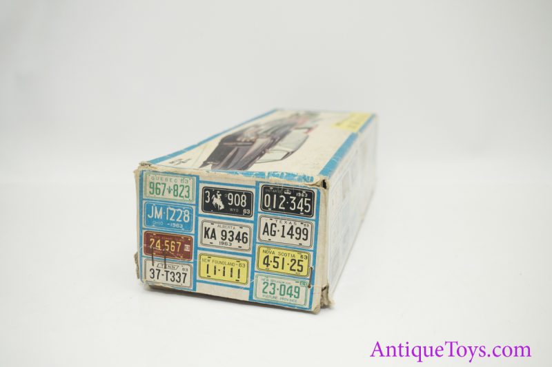 1963 Bandai Chevy Impala License Plated Tin Car <FONT COLOR="ff000 ">*SOLD*</font> - Image 11