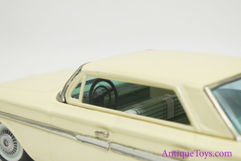 1963 Bandai Chevy Impala License Plated Tin Car <FONT COLOR="ff000 ">*SOLD*</font> - Image 6