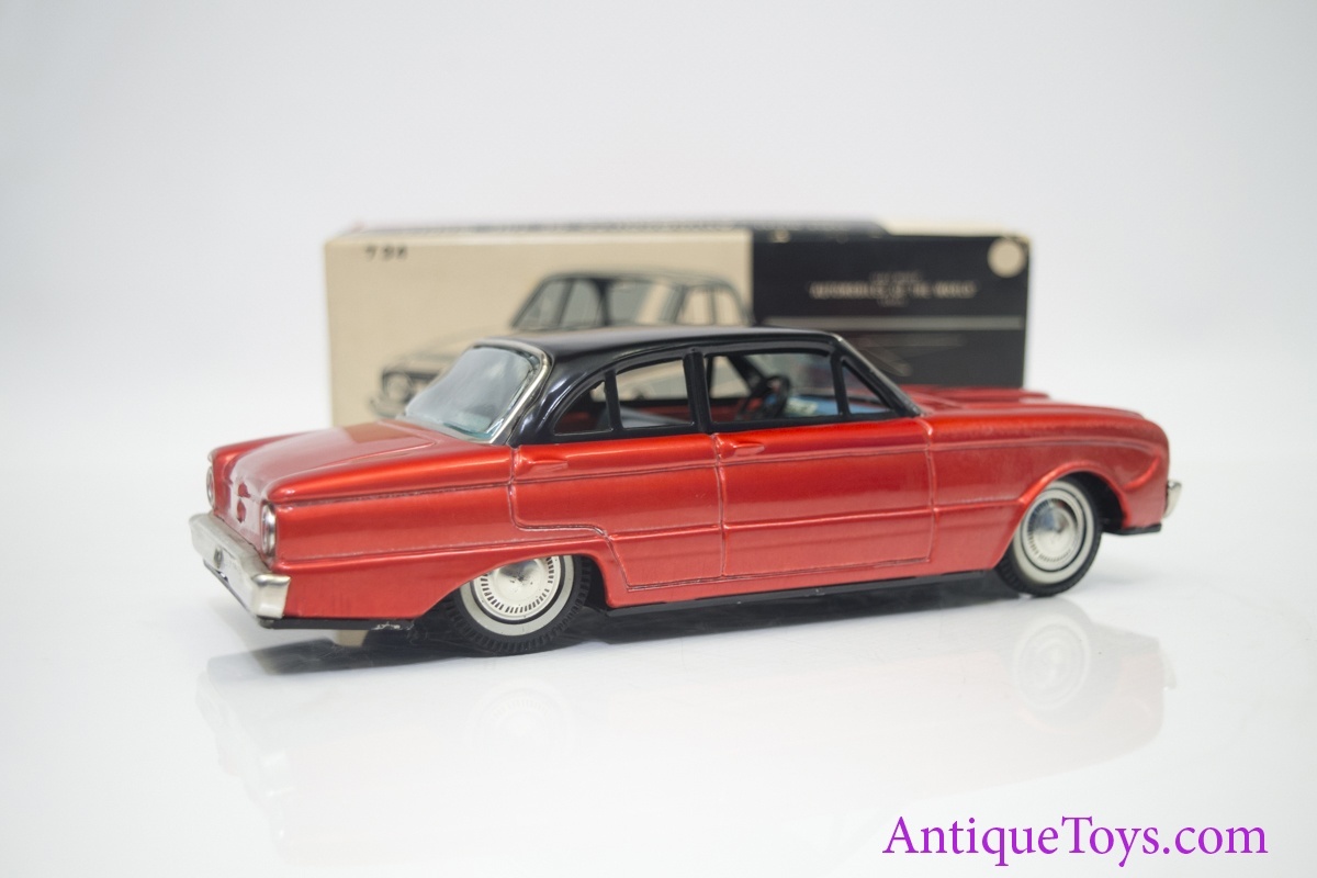 1960 Bandai Ford Falcon Sedan Friction Tin Car *SOLD*