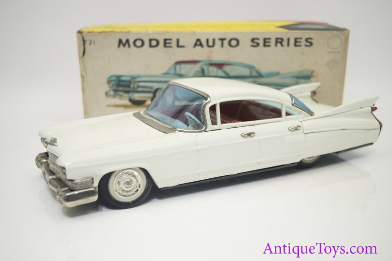 1959 Bandai Japan Cadillac Sedan Friction Tin Car <FONT COLOR="ff000 ">*SOLD*</font> - Image 2