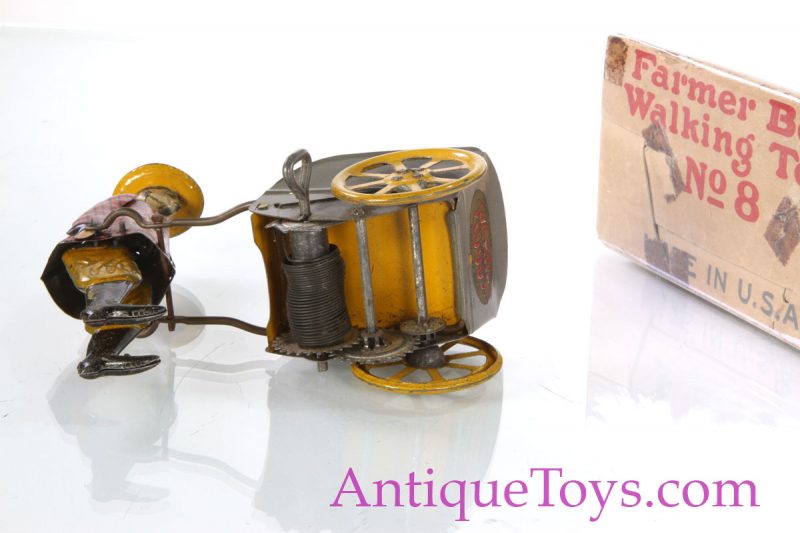 Girard Woods Farmer Boy Walking Windup Toy with Box <FONT COLOR="ff000 ">*SOLD*</font> - Image 9