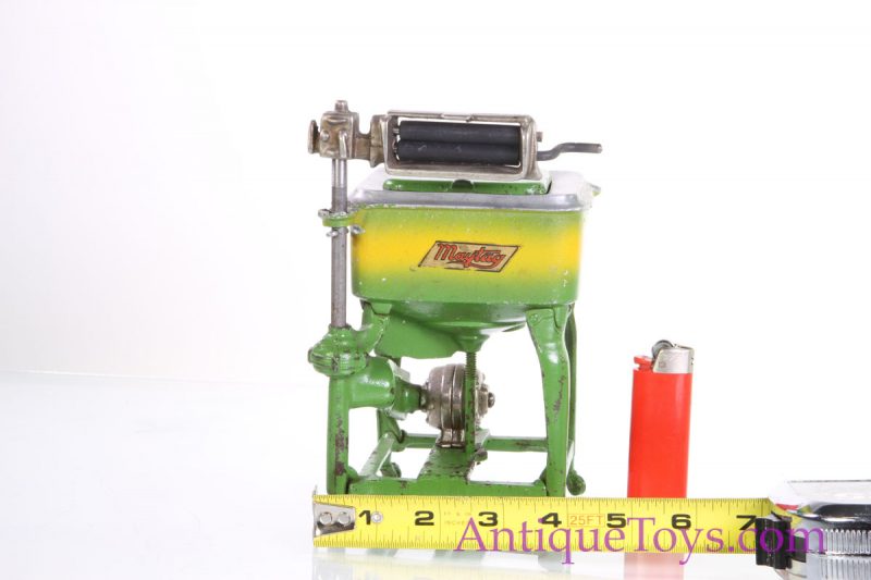Old Maytag Hubley Cast Iron Washing Machine *Antique Toys E-Museum* - Image 5