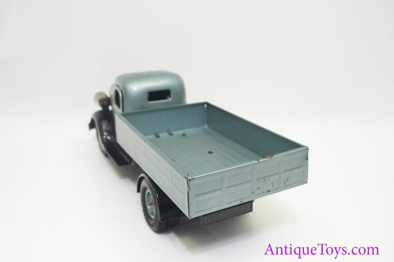 VeBe ca. 1950's  Chevy Stake Truck Tin Wind Up <FONT COLOR="ff000 ">*SOLD*</font> - Image 3