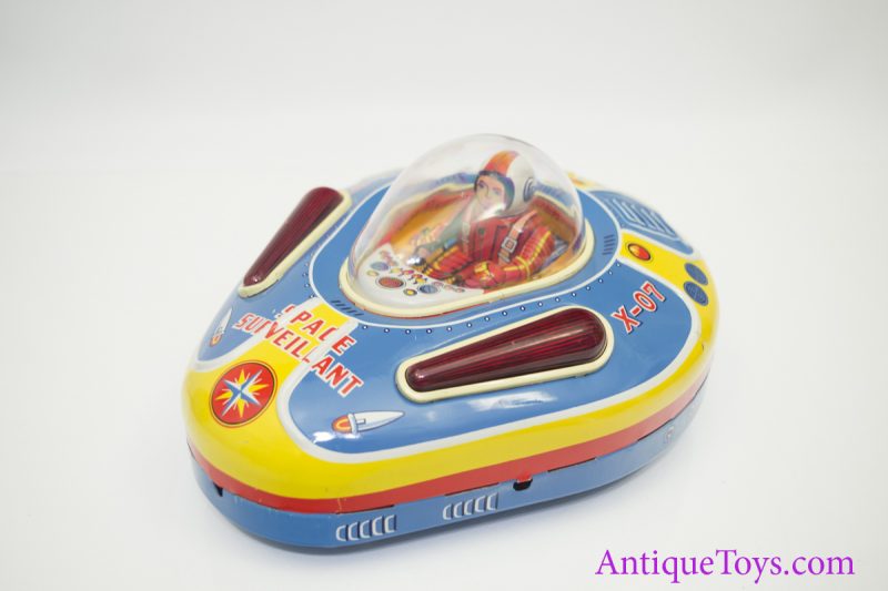 Masudaya Modern Toys X-07 Space Surveillant Space Ship Japan <FONT COLOR="ff000 ">*SOLD*</font> - Image 2