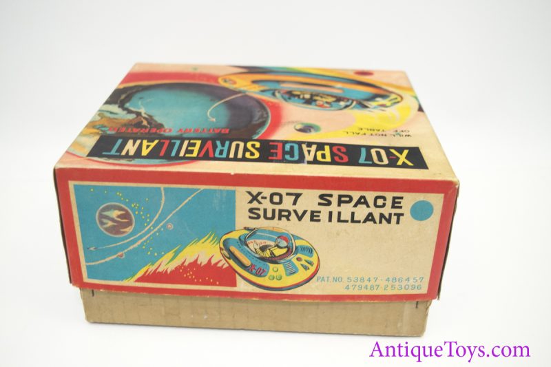Masudaya Modern Toys X-07 Space Surveillant Space Ship Japan <FONT COLOR="ff000 ">*SOLD*</font> - Image 11