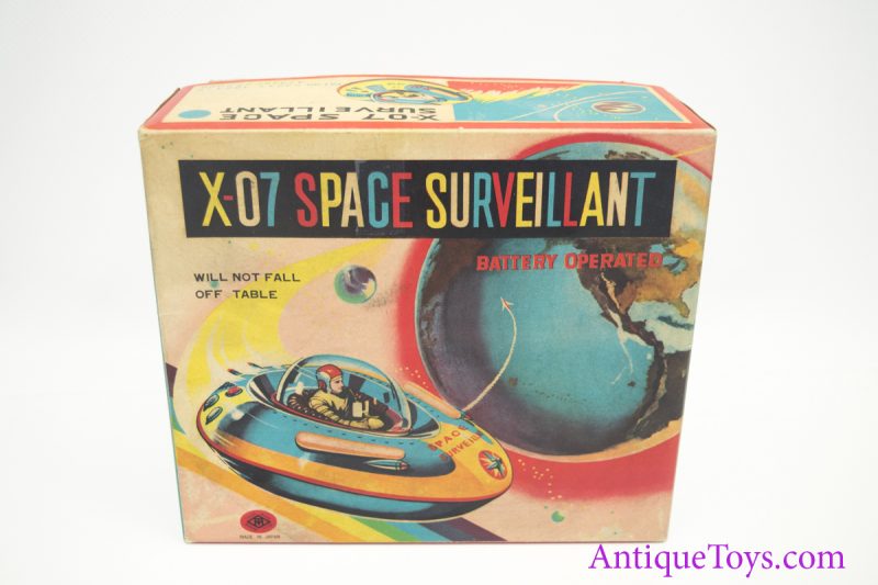 Masudaya Modern Toys X-07 Space Surveillant Space Ship Japan <FONT COLOR="ff000 ">*SOLD*</font> - Image 8