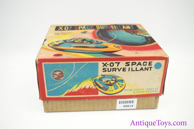Masudaya Modern Toys X-07 Space Surveillant Space Ship Japan <FONT COLOR="ff000 ">*SOLD*</font> - Image 9