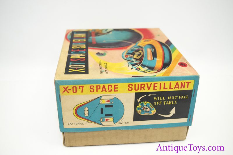 Masudaya Modern Toys X-07 Space Surveillant Space Ship Japan <FONT COLOR="ff000 ">*SOLD*</font> - Image 10