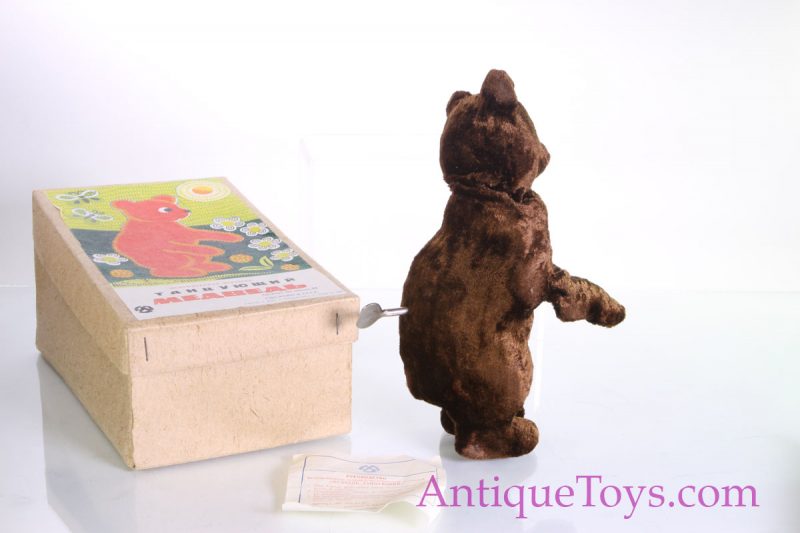 Russian Windup Dancing Bear Jigger Head Mover USSR Fun Toy <FONT COLOR="ff000 ">*SOLD*</font> - Image 9