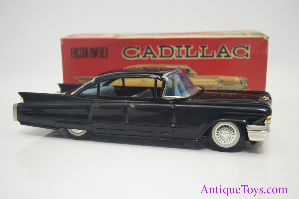 Suzuki & Edwards ca. 1950's Friction Cadillac Tin Car *SOLD