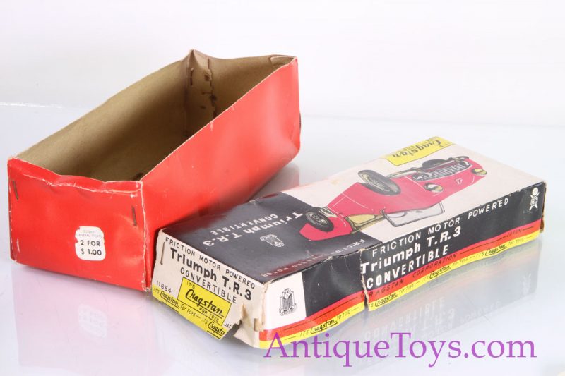 Silver Bandai TR3 Japanese tin car for Sale <FONT COLOR="ff000 ">*SOLD*</font> - Image 9