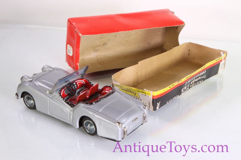 Silver Bandai TR3 Japanese tin car for Sale <FONT COLOR="ff000 ">*SOLD*</font> - Image 3