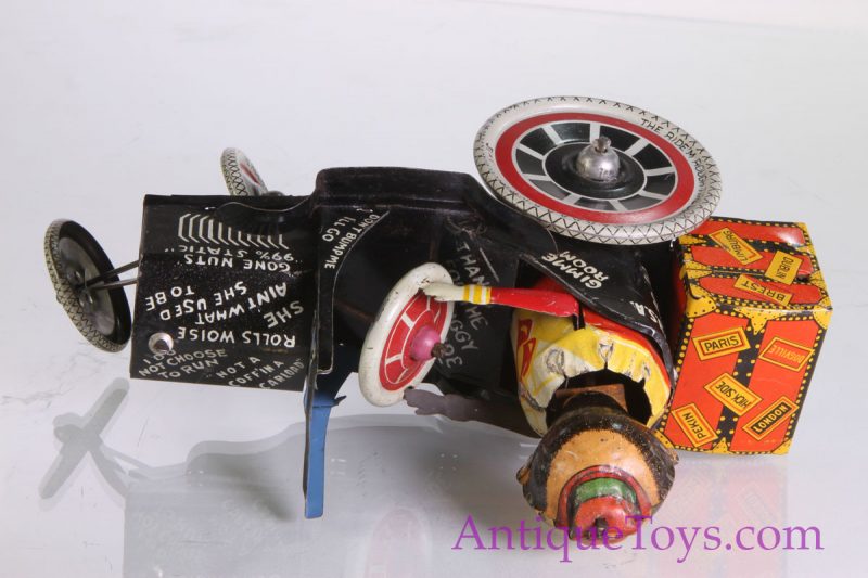 Antique Marx Joy Rider with Highway Henry Tin Windup Jalopy for Sale - Image 4