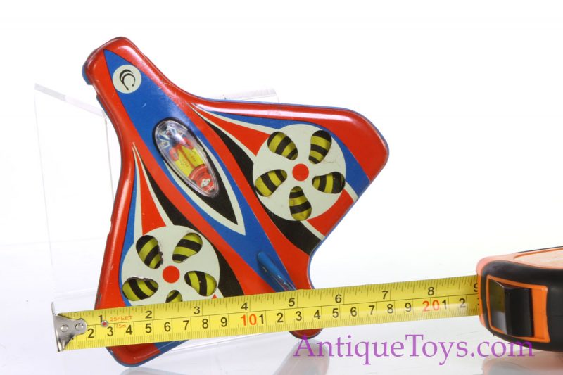 CCP Soviet Russian Tin Toy Jet Airplane with Engine Action <FONT COLOR="ff000 ">*SOLD*</font> - Image 6