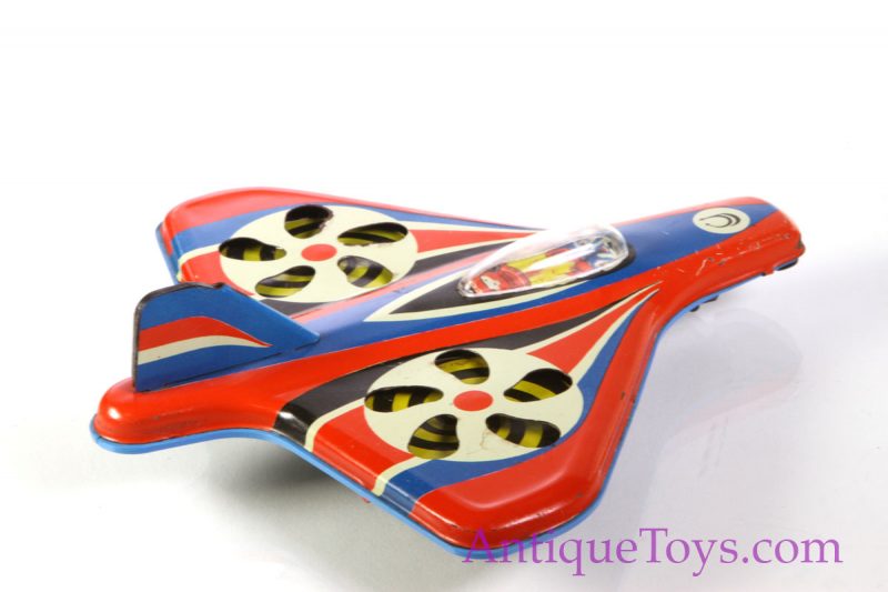 CCP Soviet Russian Tin Toy Jet Airplane with Engine Action <FONT COLOR="ff000 ">*SOLD*</font>