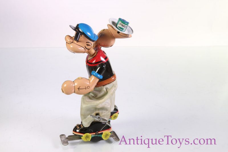 Linemar Marx Popeye the Sailor Mechanical Skating Toy <FONT COLOR="ff000 ">*SOLD*</font> - Image 4