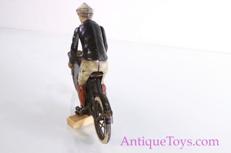 Lehmann Tin Windup Bicycle Halloh for Sale <FONT COLOR="ff000 ">*SOLD*</font> - Image 4