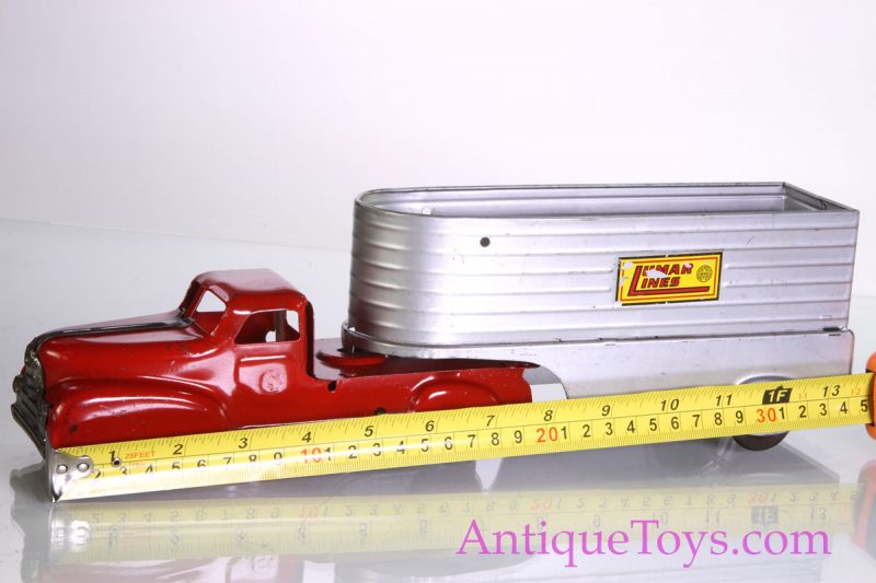 Marx Lumar Lines Truck and Trailer <FONT COLOR="ff000 ">*SOLD*</font> - Image 5