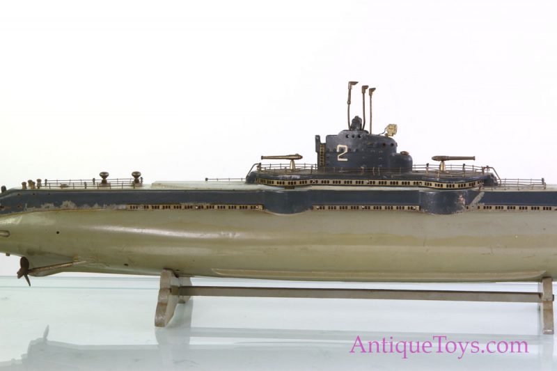 U.S. Submarine #2 Motorized wood toy Made in Japan. TMY and Ito Aristocraft  RARE & EARLY *SOLD TO J COLLECTION** - Image 21