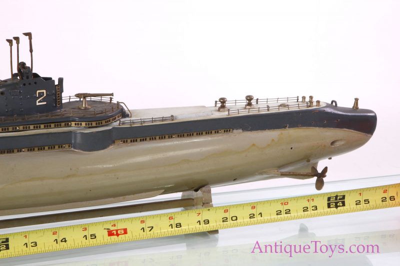 U.S. Submarine #2 Motorized wood toy Made in Japan. TMY and Ito Aristocraft  RARE & EARLY *SOLD TO J COLLECTION** - Image 23