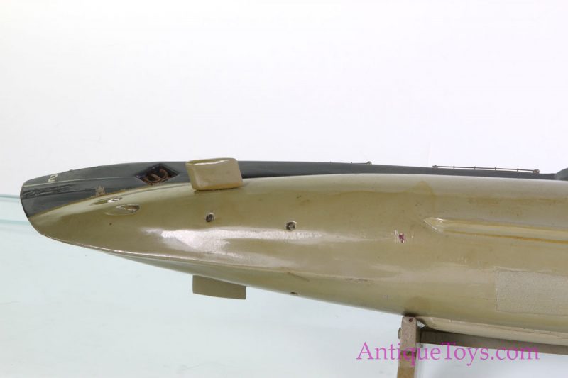 U.S. Submarine #2 Motorized wood toy Made in Japan. TMY and Ito Aristocraft  RARE & EARLY *SOLD TO J COLLECTION** - Image 7