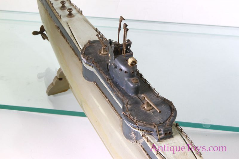U.S. Submarine #2 Motorized wood toy Made in Japan. TMY and Ito Aristocraft  RARE & EARLY *SOLD TO J COLLECTION** - Image 10