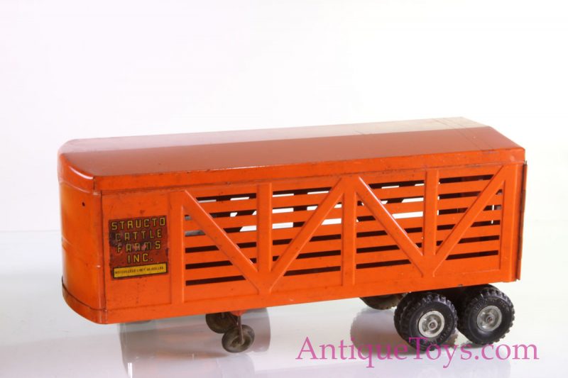 Structo Twin Tractor, Four Trailer with Auto Hauler Set <FONT COLOR="ff000 ">*SOLD*</font> - Image 16