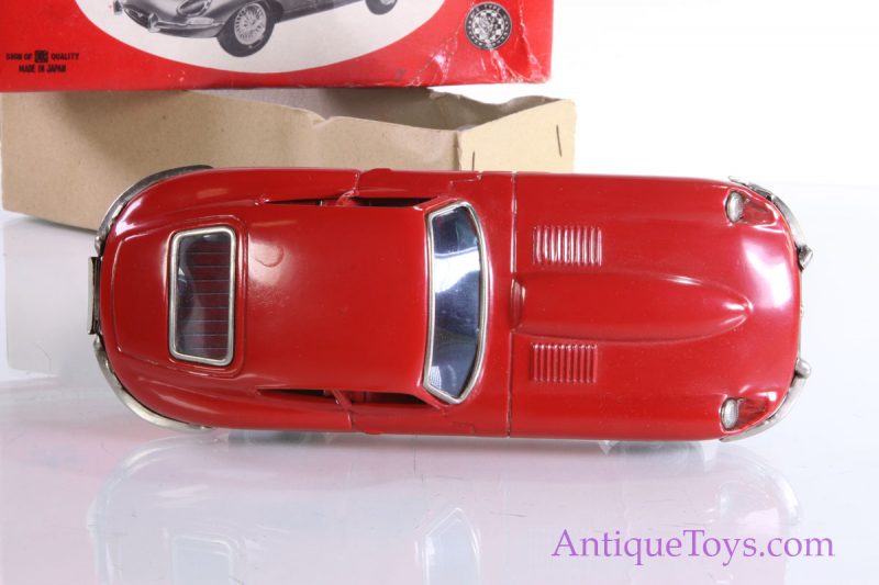 Bandai Jaguar Tin Car XKE with Box for Sale <FONT COLOR="ff000 ">*SOLD*</font> - Image 4