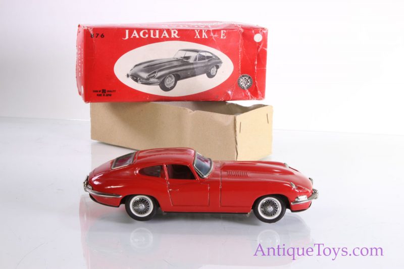 Bandai Jaguar Tin Car XKE with Box for Sale <FONT COLOR="ff000 ">*SOLD*</font> - Image 7
